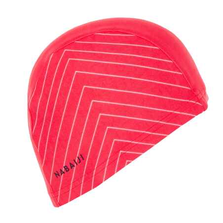 Gorro natación tela rosa