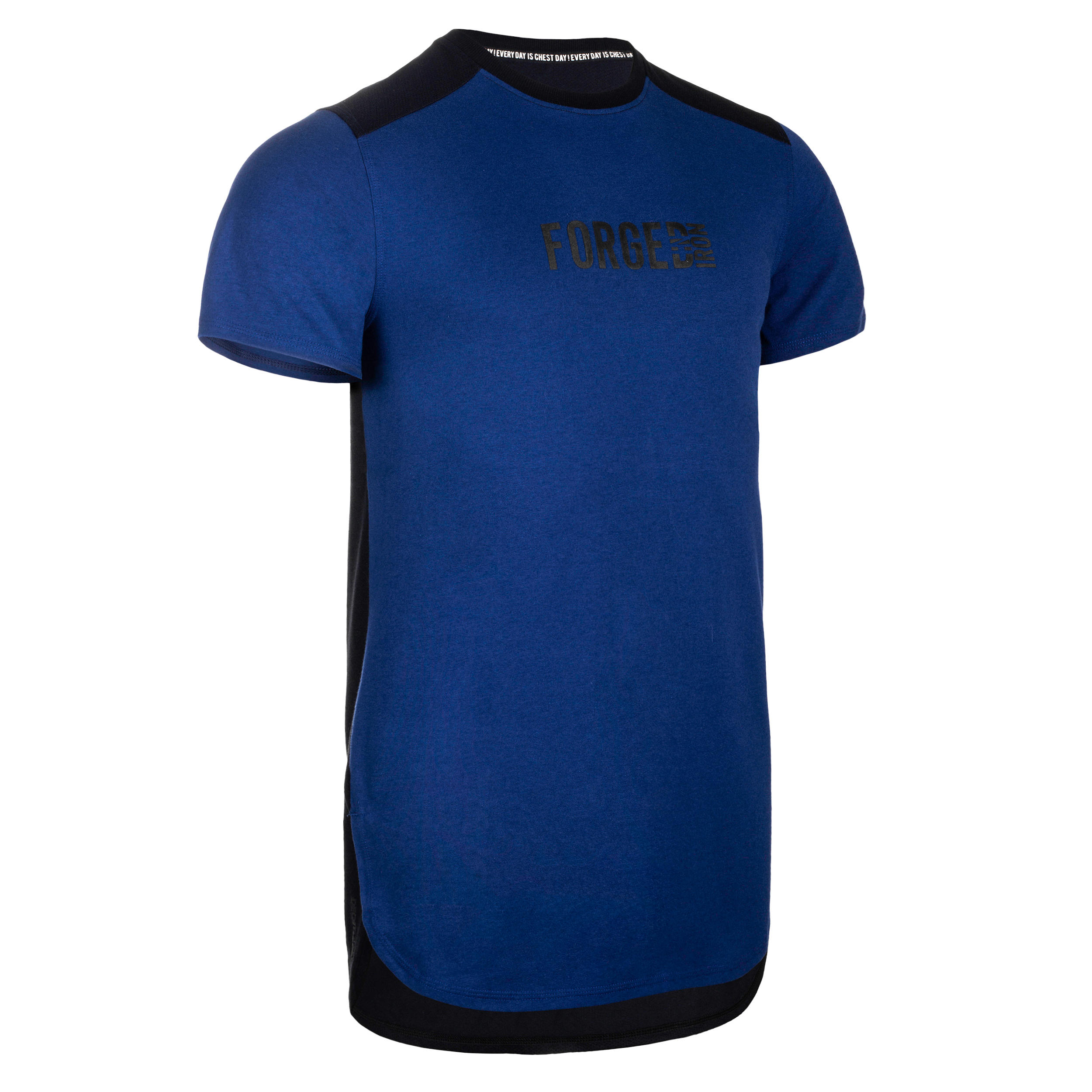 Tricou CHEST DAY albastru