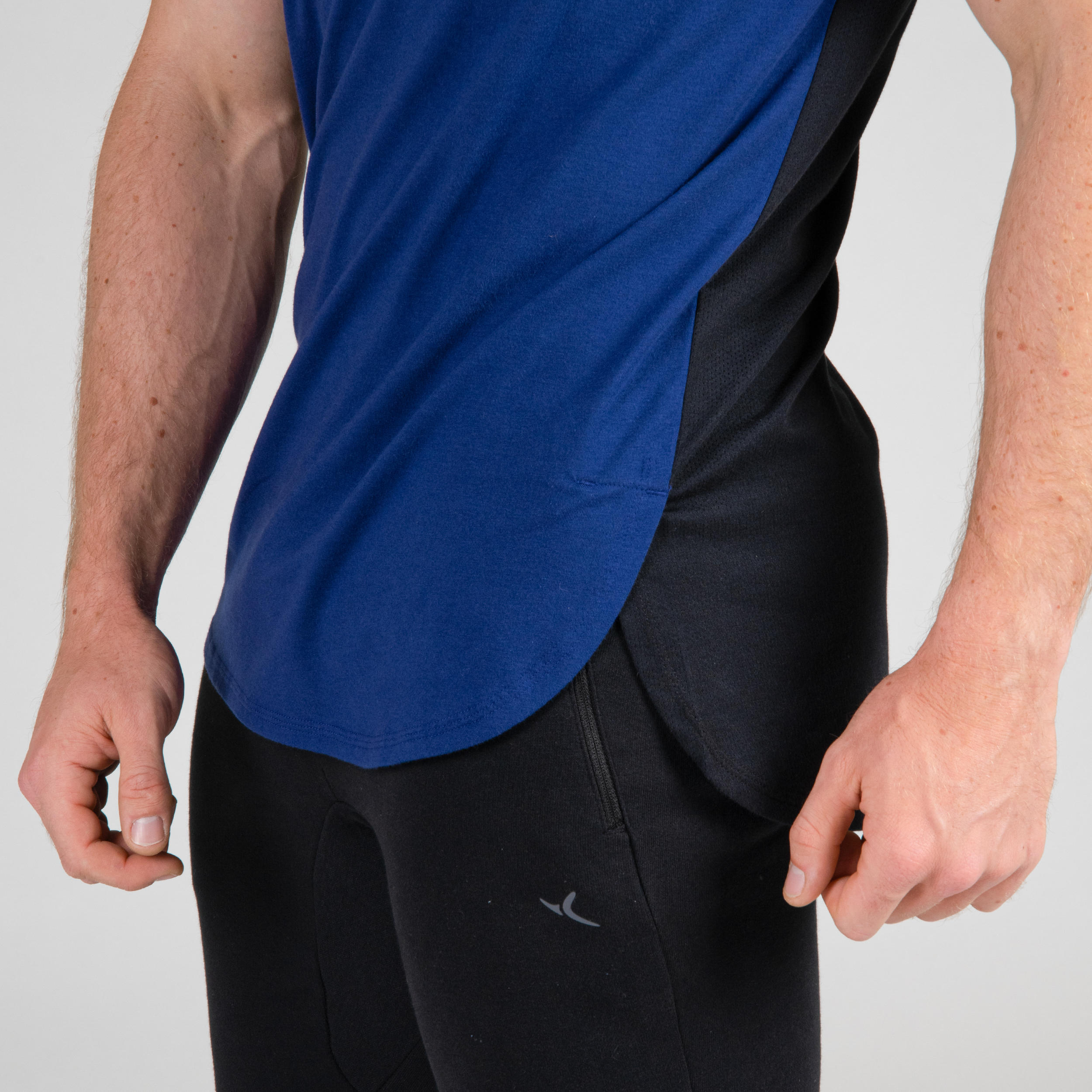 Weight Training Chest Day T-Shirt - Blue 8/14