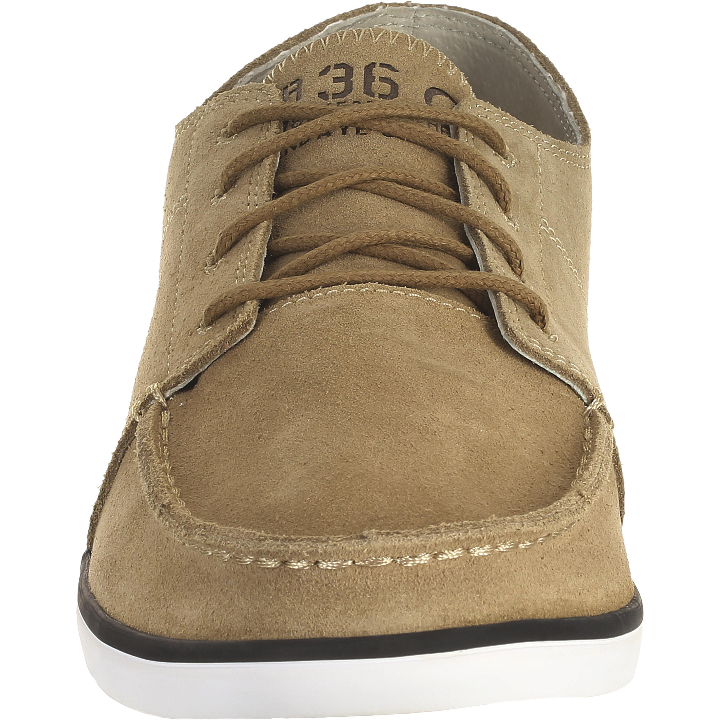 Kostalde Men's Leather Boat Shoes - Beige 2/7