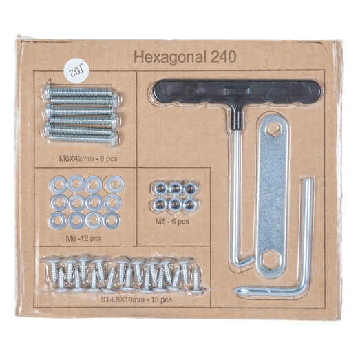 
      Trampoline Hexagonal 240 - Screw Kit
  