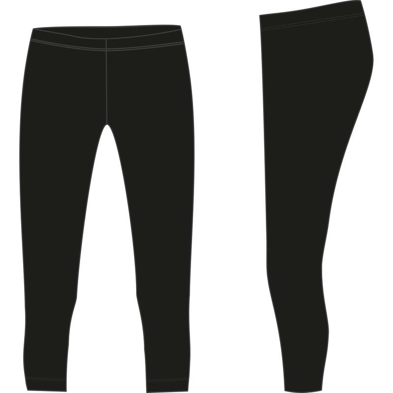 Mallas Leggings Niña y Niño 100 Gimnasia Negro