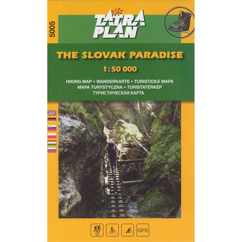 Szlovák Paradicsom turistatérkép 1:50 000