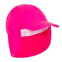 כובע שחייה לתינוקות עם הגנת UV - ורוד
