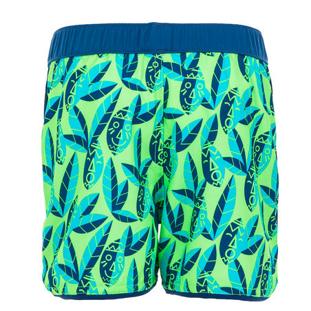 Baby Short Swim Shorts - Green Print