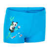 Boxer-Badehose Babys/Kleinkinder Panda-Print blau 