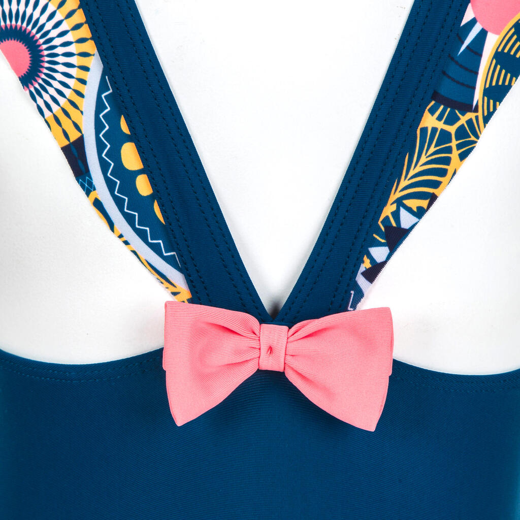 Maillot De Bain 1 Pièce Bébé Fille Jupette pantai jaune