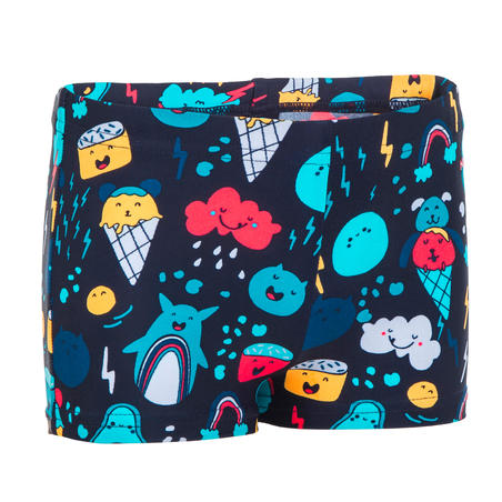Baby Kids Swim Shorts Blue Print Decathlon Baby Kids Swim Shorts Blue Print Decathlon
