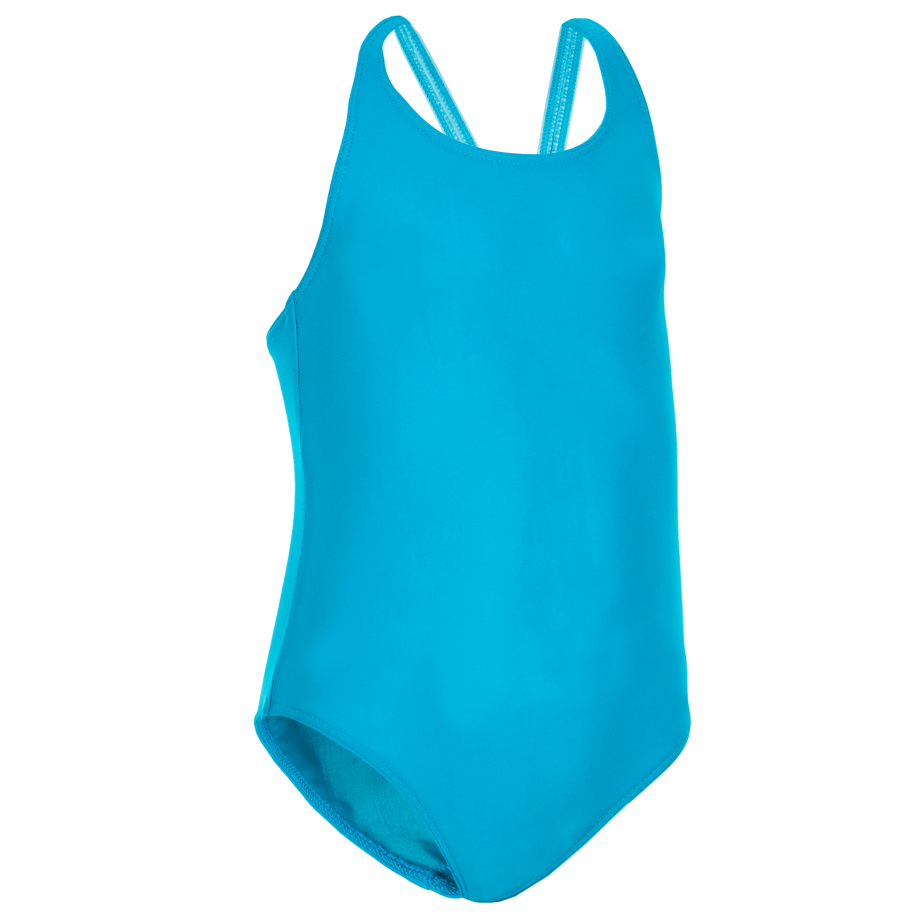 Maillot de bain 1 pièce bébé fille bleu - Nabaiji