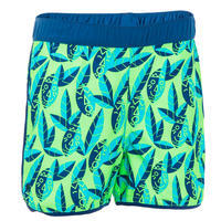 Baby Short Swim Shorts - Green Print