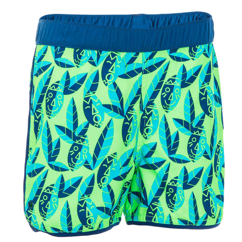 Badeshorts Babys/Kleinkinder bedruckt grün Badeshorts Babys/Kleinkinder bedruckt grün