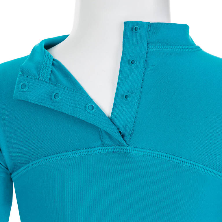 Baby UV-protection Short Sleeve T-Shirt - Turquoise Blue