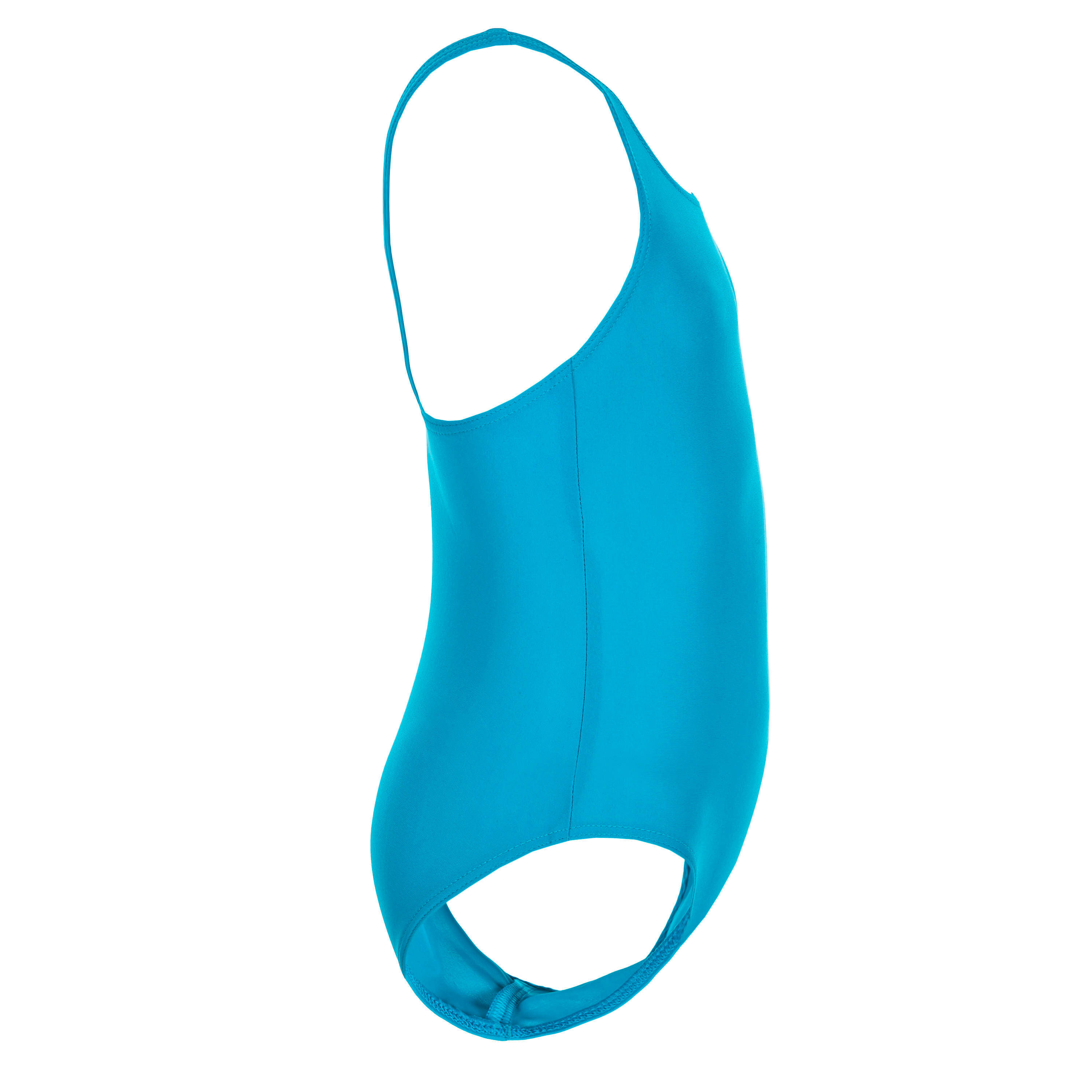 Baby Girl One Piece Swimsuit Soft & Sun Protection Blue -  5
