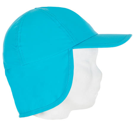  Casquette  anti UV b b  nageur bleu