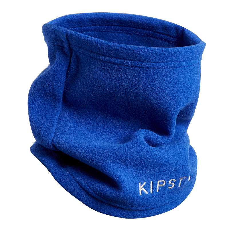 Kids' Football Neck Warmer Keepwarm 100 Blue Decathlon