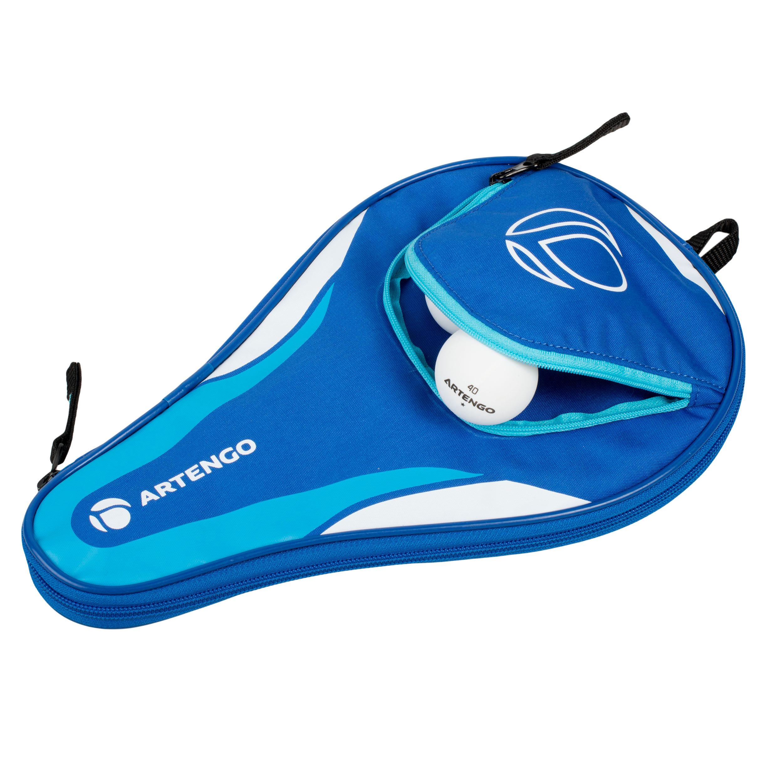 FC 710 Table Tennis Bat Cover - Blue 8/10