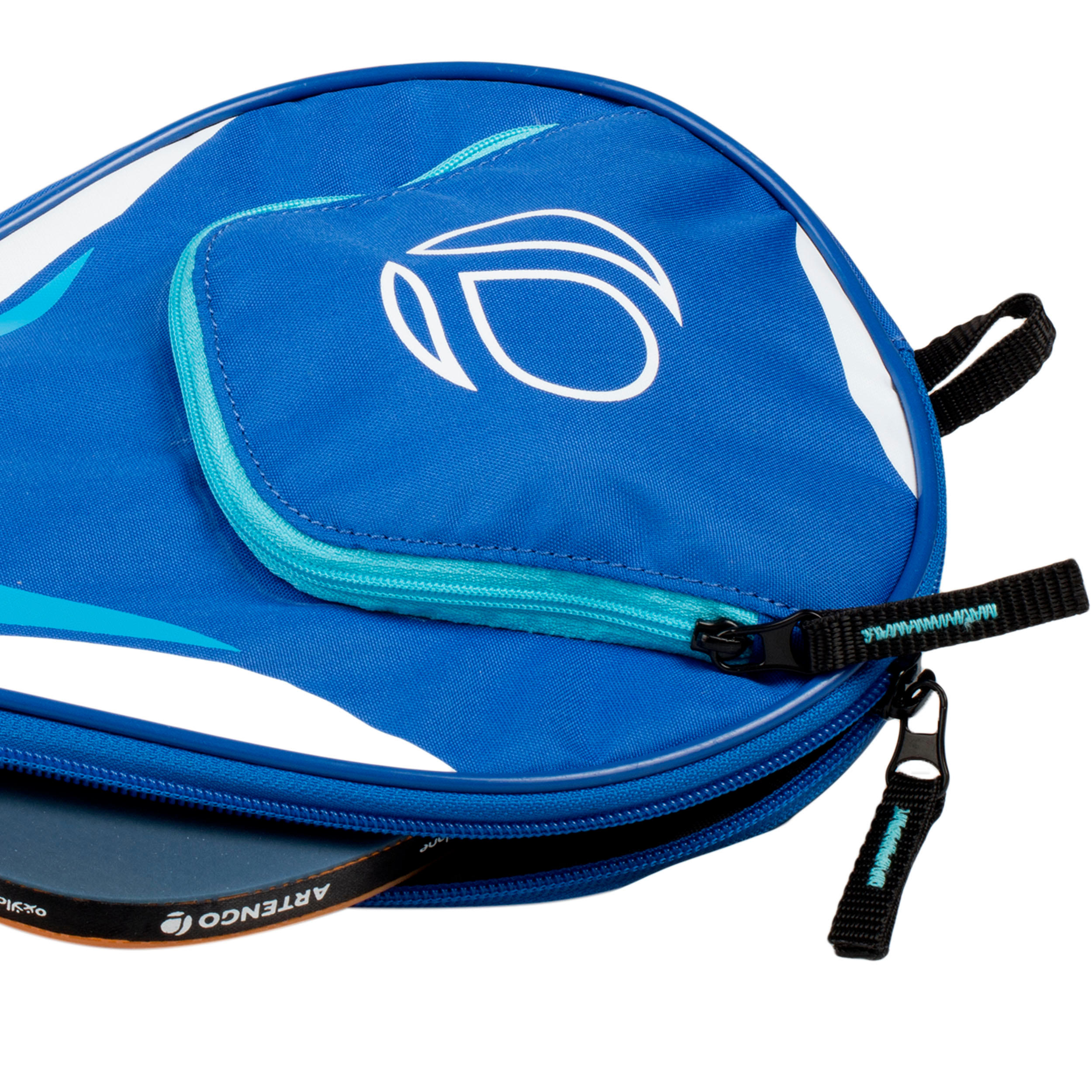 FC 710 Table Tennis Bat Cover - Blue 9/10