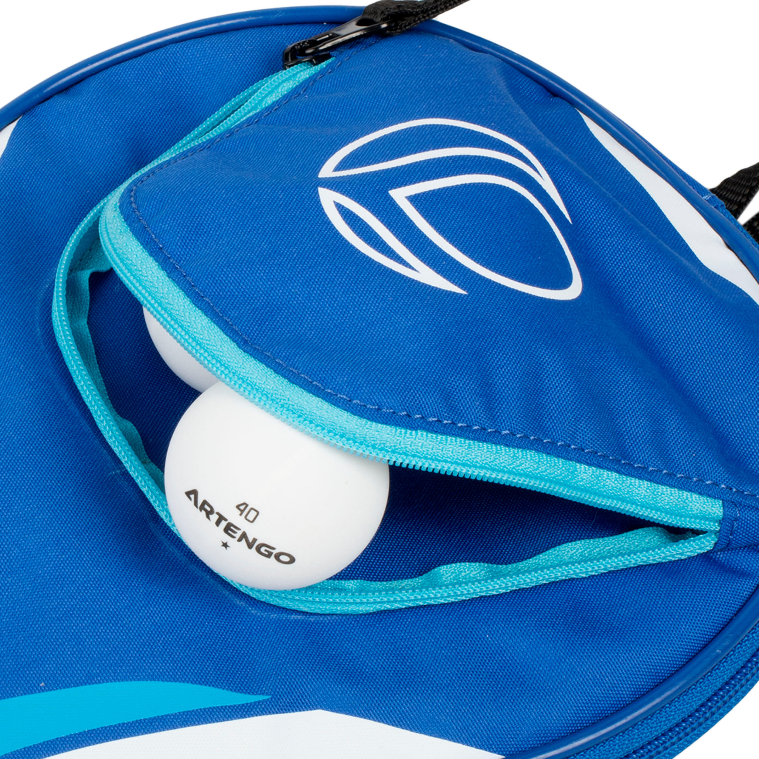 FC 710 Table Tennis Bat Cover - Blue 5/10