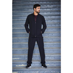 Chándal hombre Gym Domyos 500 negro