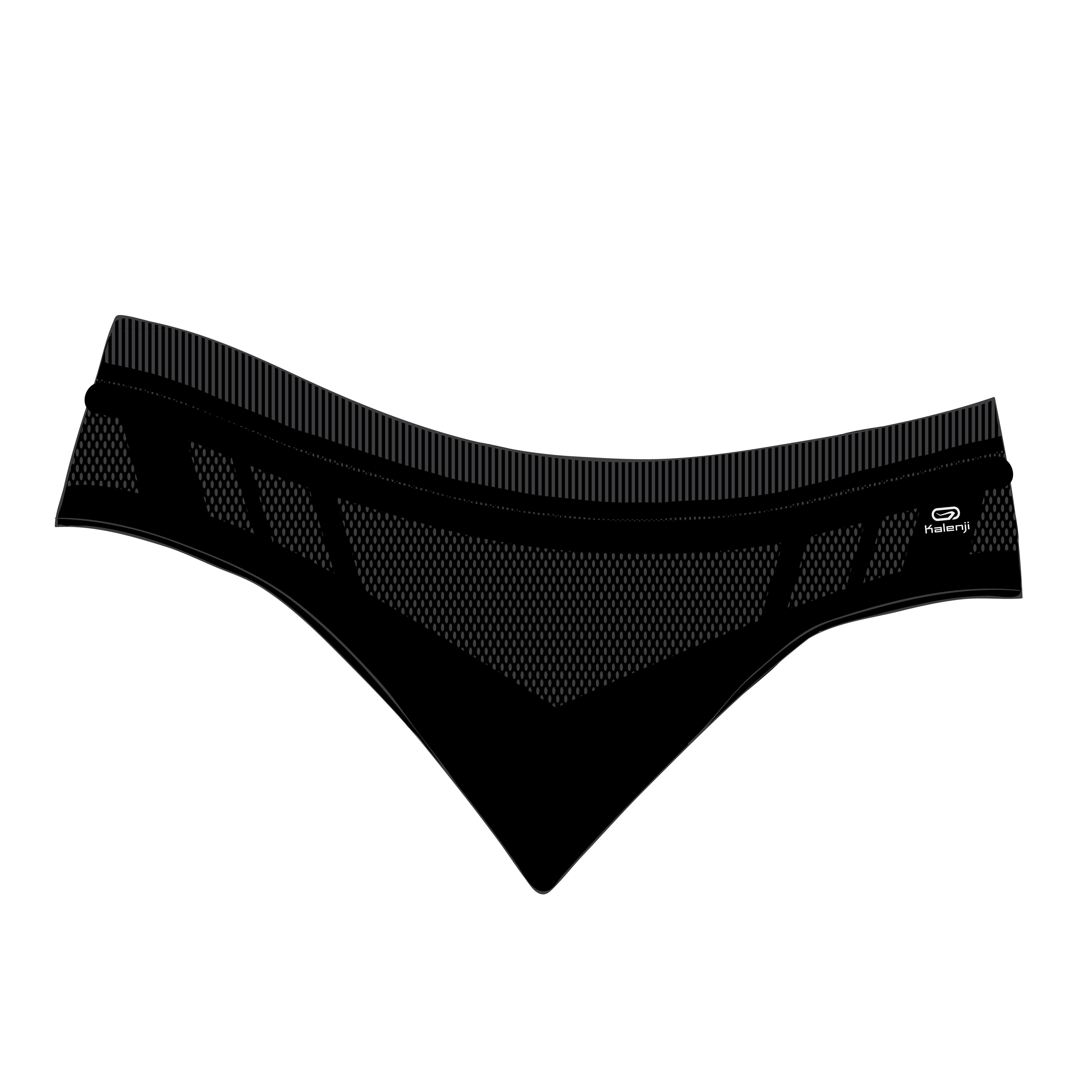 Running Thong Underwear - Women - Black - Kalenji - Decathlon
