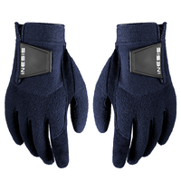 Paire de gants golf hiver Femme - CW bleu marine