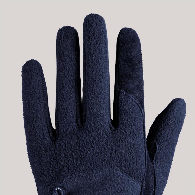 womens navy gloves