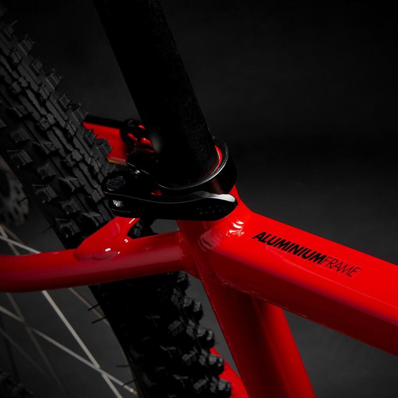 Mountainbike voor kinderen 9-12 jaar Rockrider ST 900 24 inch rood