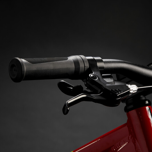 Велосипед горный 24 дюйма для детей 9-12 лет черно-красный ROCKRIDER ST 900 Btwin