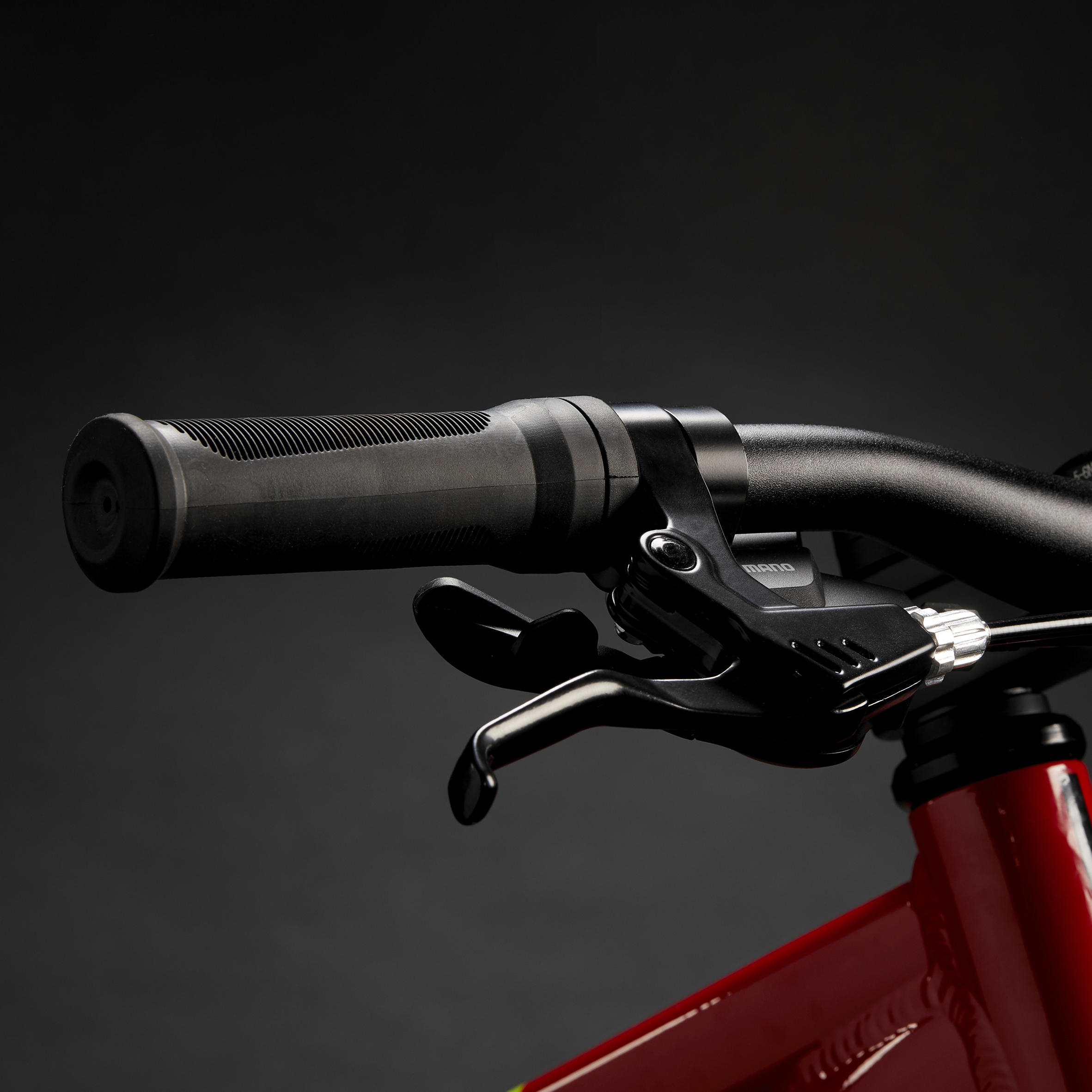 Kids' 24-inch lightweight aluminium mountain bike, red 10/23