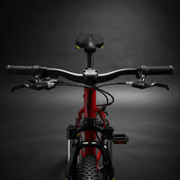 Crveni brdski bicikl ROCKRIDER 900 za decu (od 9 do 12 godina, 24 inča)