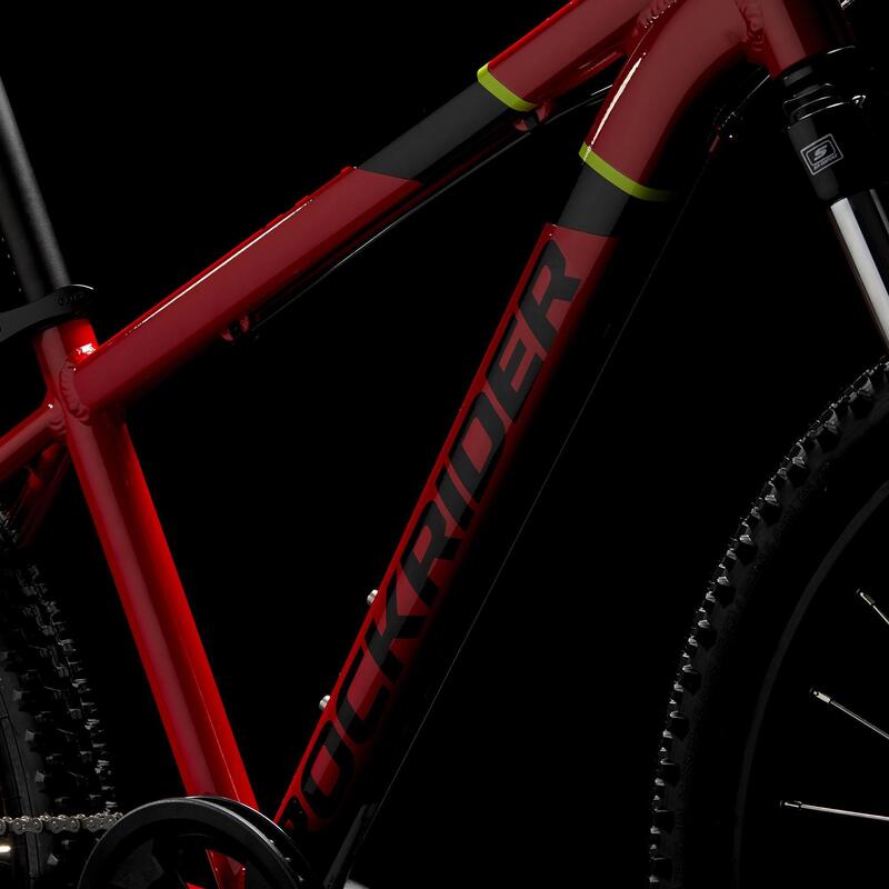 MTB VOOR KINDEREN 24" ST 900 ROOD 9-12 JAAR