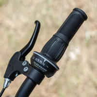 אופני הרים לילדים 24 אינץ' דגם Rockrider ST 500 (גילאי 9-12) - שחור