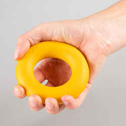 25 kg Medium-Resistance Weight Training Handgrip - Orange