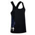 Women Gym Tank Top Polyester Black