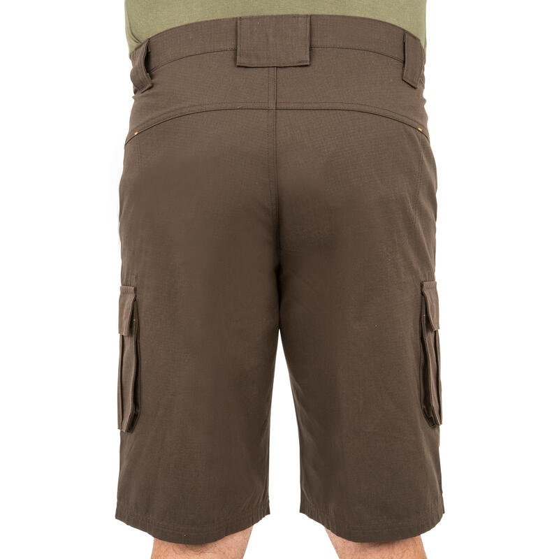 Bermudas Pantalon Corto De Caza Solognac 500 Hombre Marrón Cargo