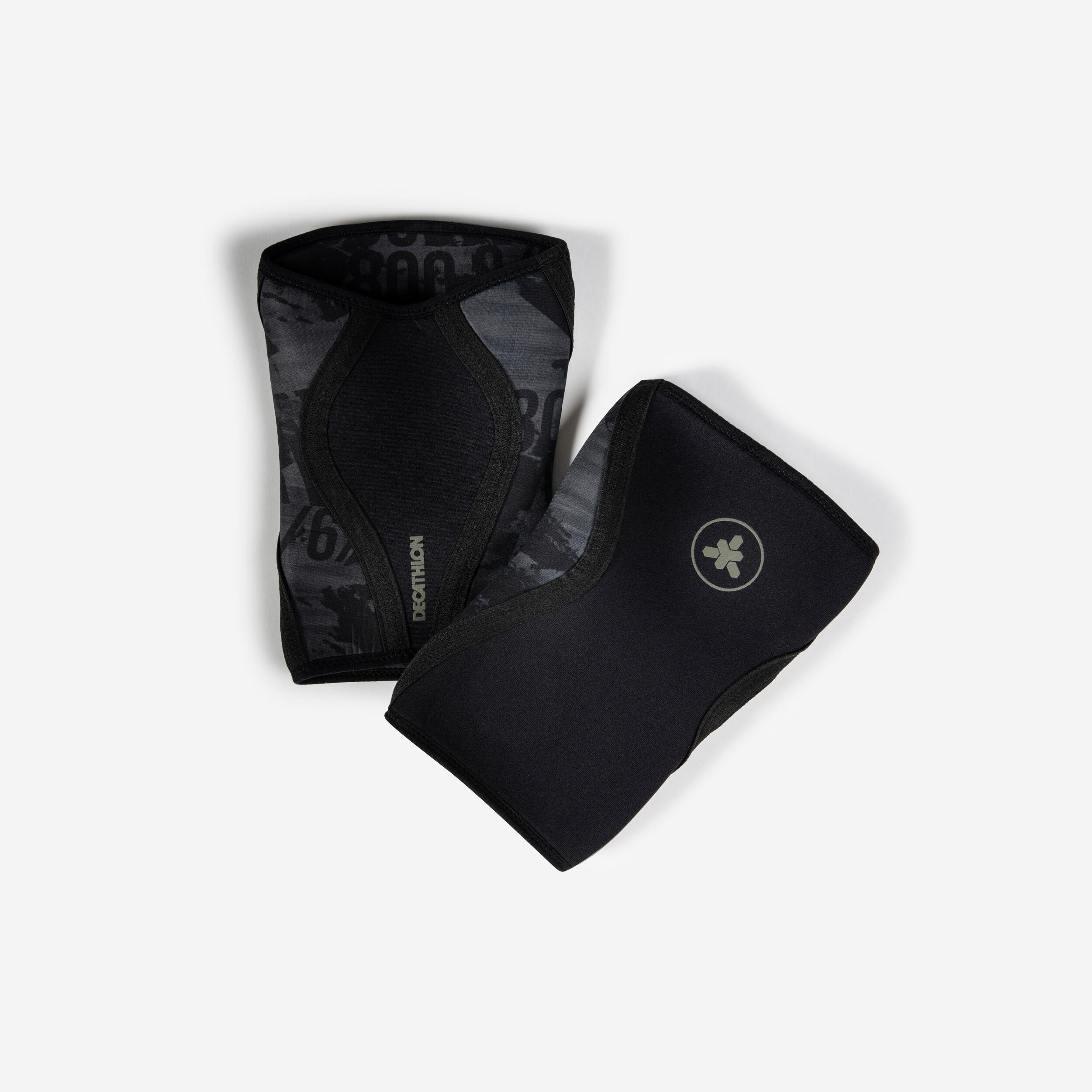 Térdvédő cross tréninghez, 5 mm-es, 1 pár Domyos