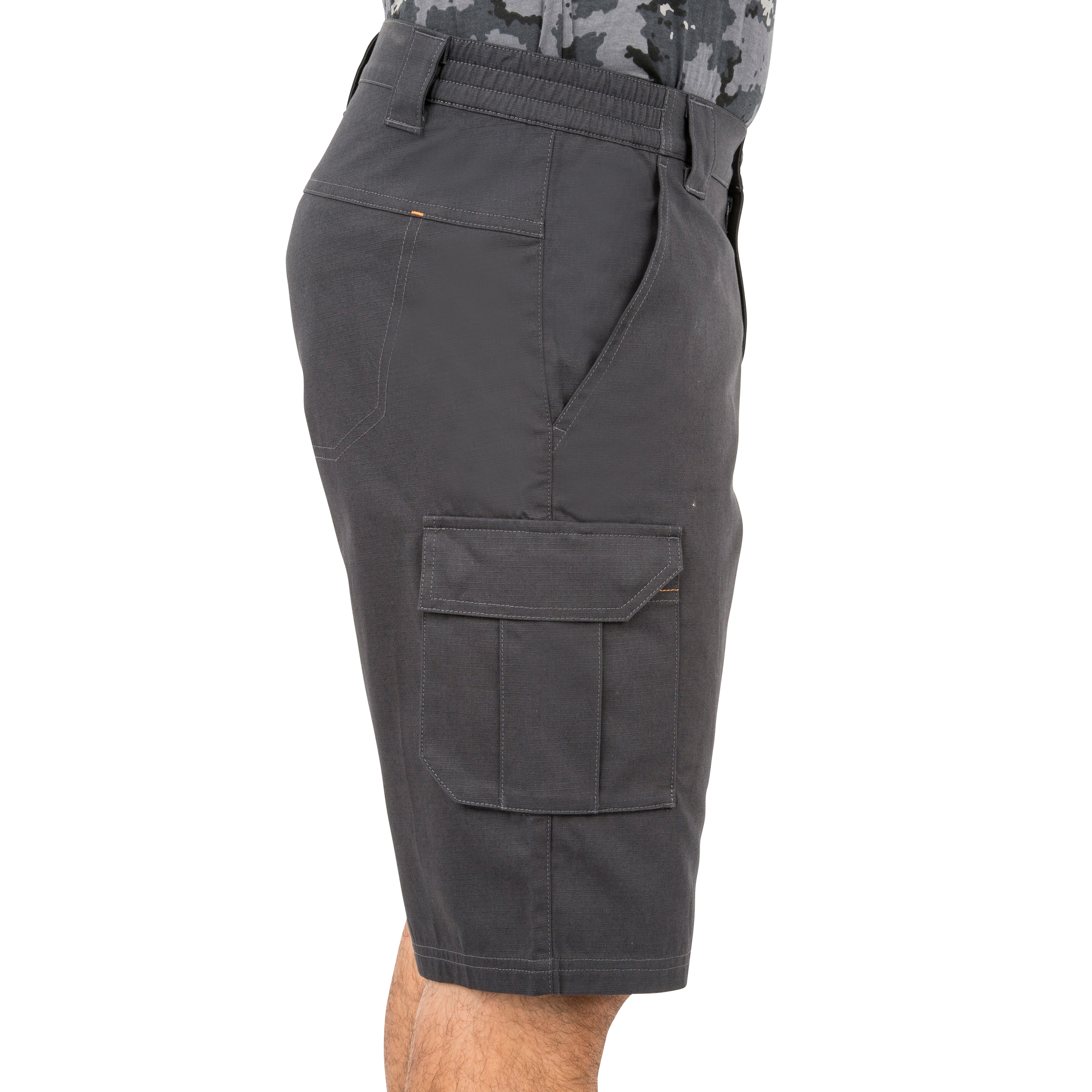 Bermuda cargo - 500 gris - SOLOGNAC