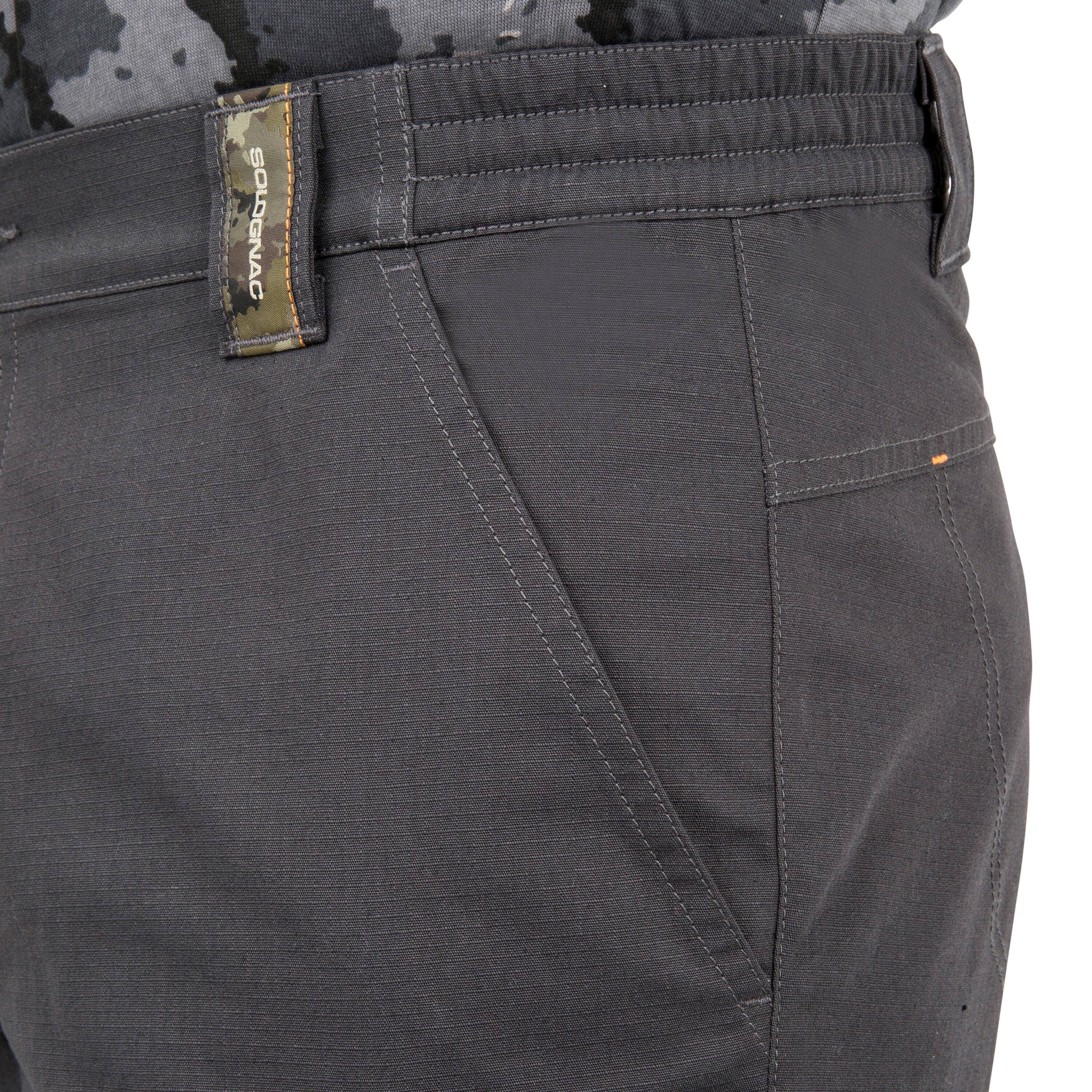 Jagdshorts/Bermuda Shorts 500 Cargo grau 15/25
