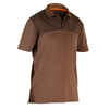 Short Sleeved Polo - Brown