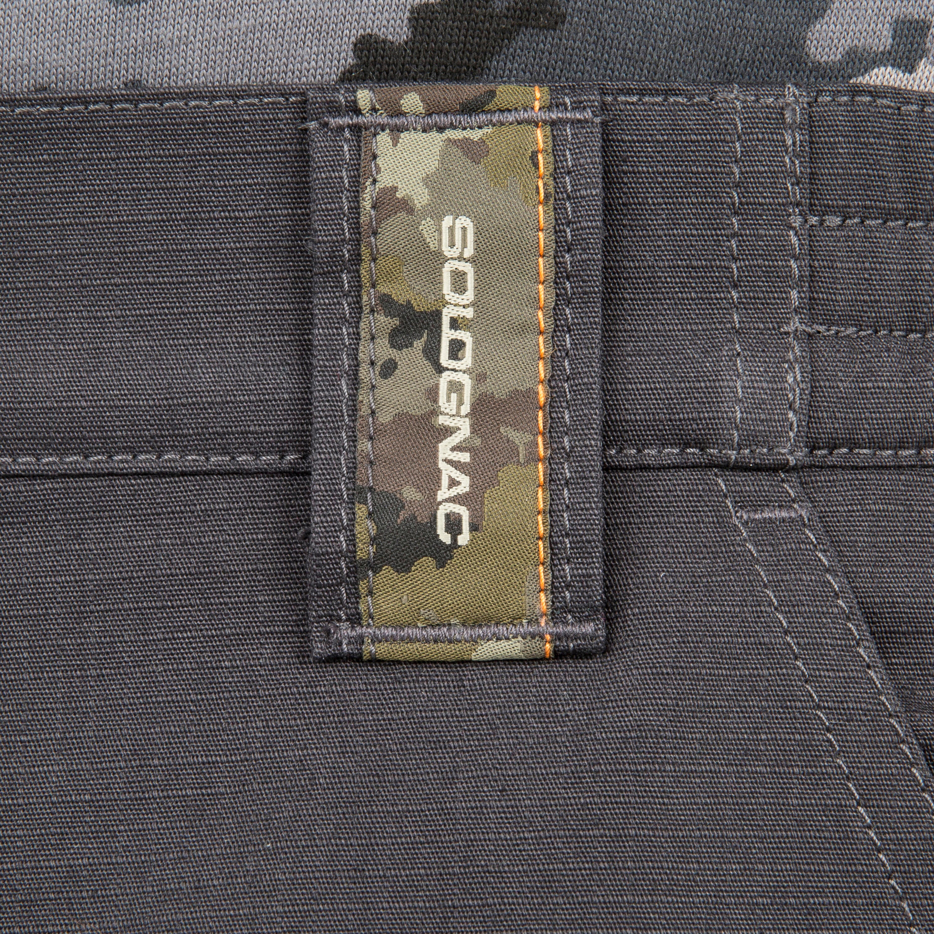 Jagdshorts/Bermuda Shorts 500 Cargo grau 14/25