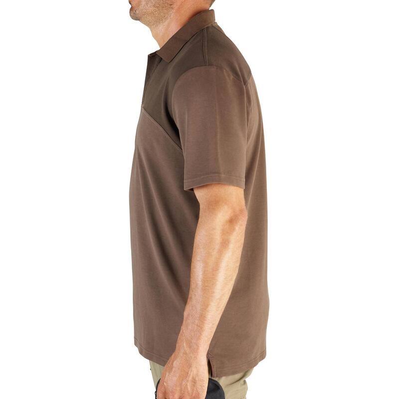 Koszulka myśliwska polo z krótkim rękawem 500 