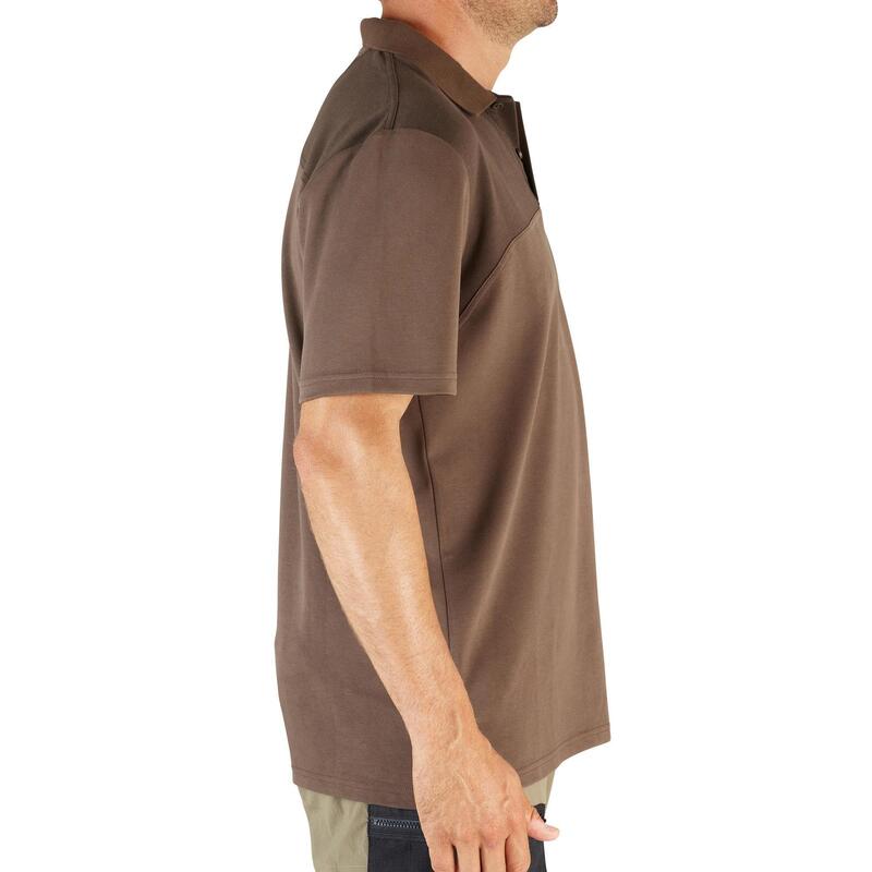 Koszulka myśliwska polo z krótkim rękawem 500 