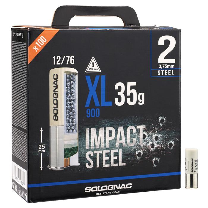 Cartouche CALIBRE 12/76 XL900 35gr Impact Acier N°6 X25 ...