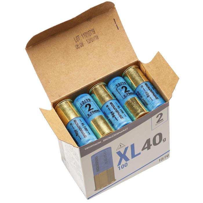 CARTOUCHE XL100 40g CALIBRE 12/70 PLOMB N°2 X25 SOLOGNAC ...