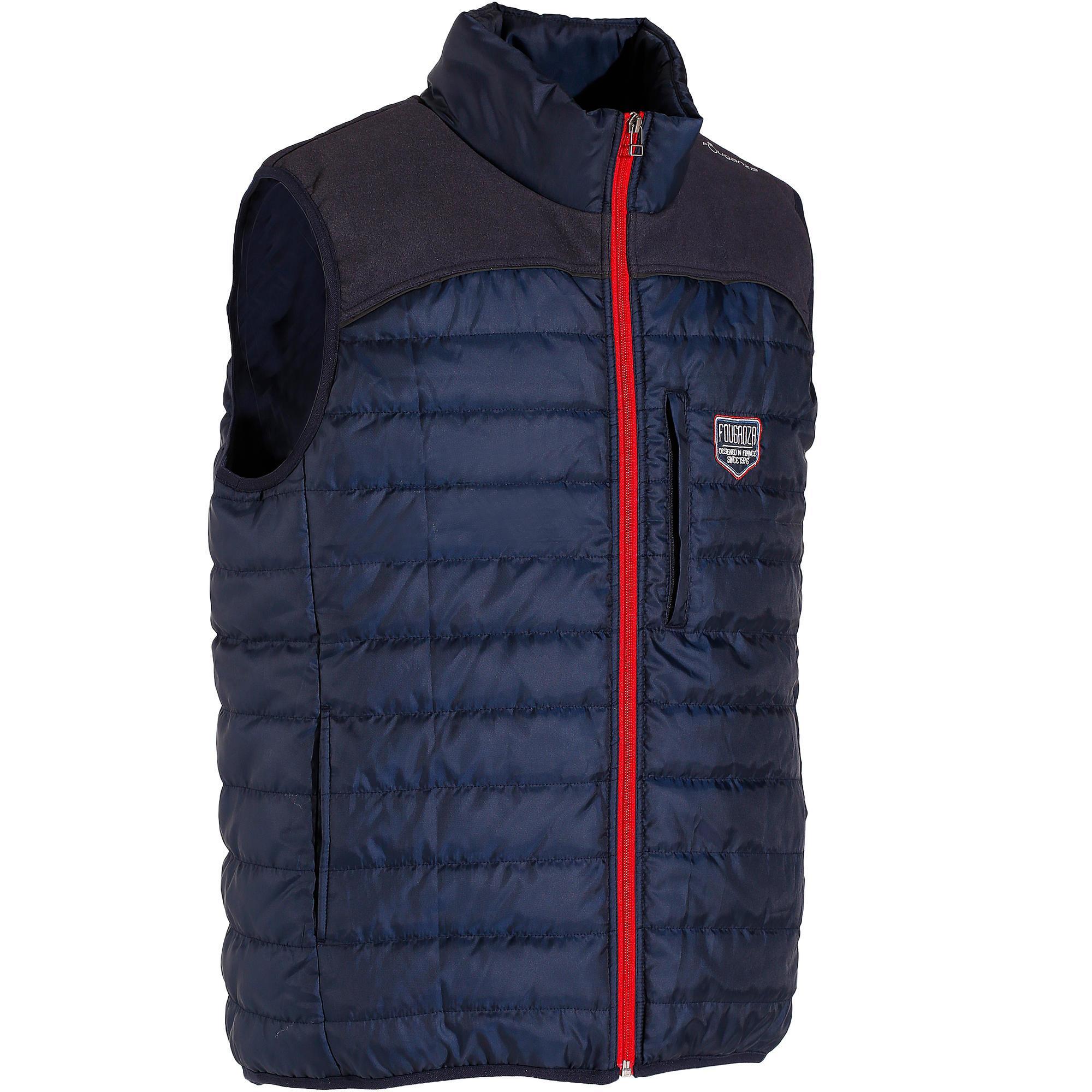 Fouganza Bodywarmer Ruitersport Heren Gl500 fouganza kopen in de aanbieding