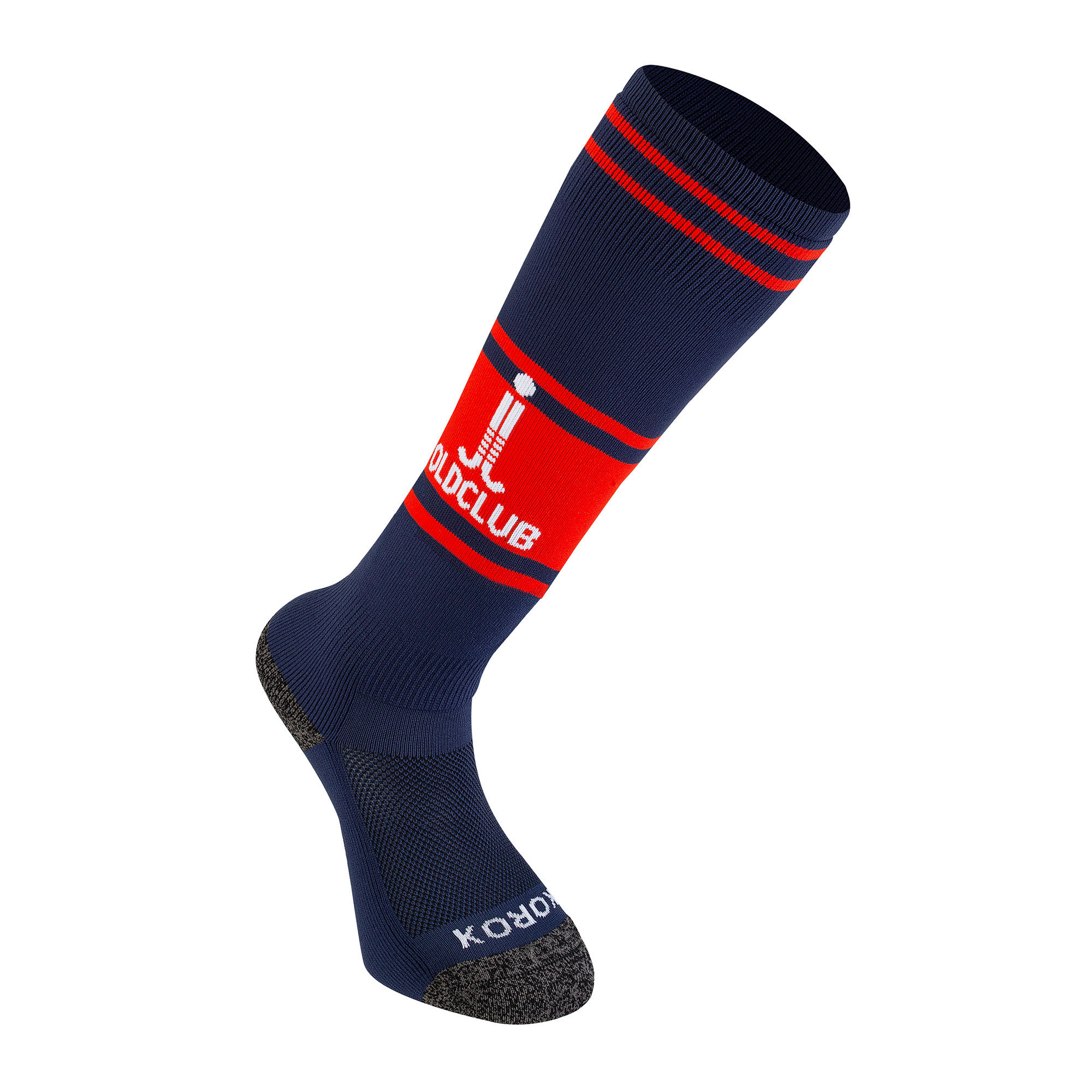 Children's and adult field field hockey socks FH500 Oldclub Home