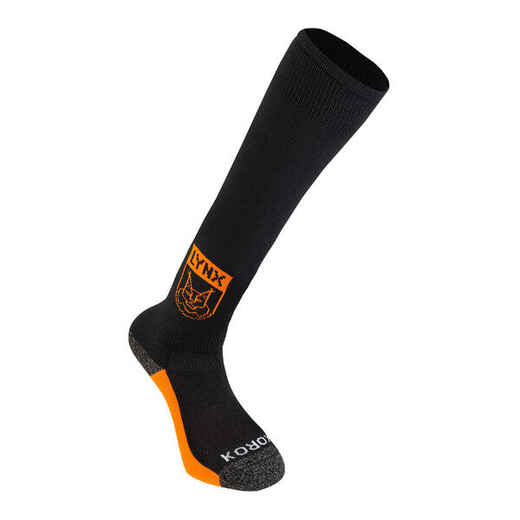 
      Ponožky Lynx FH500 na pozemný hokej pre deti a dospelých čierne
  
