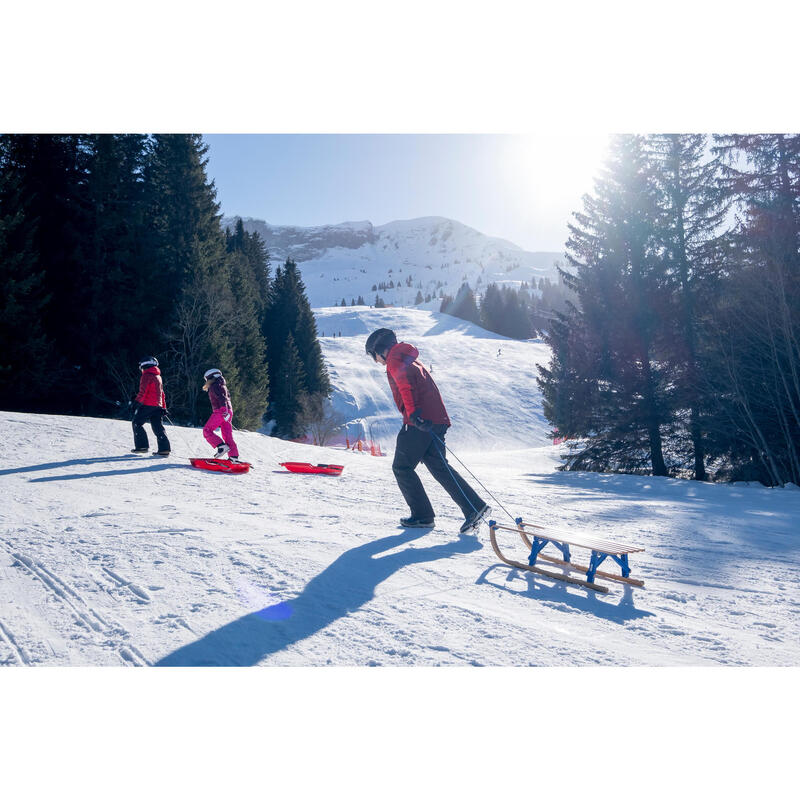 Opklapbare houten slee Davos 100 cm