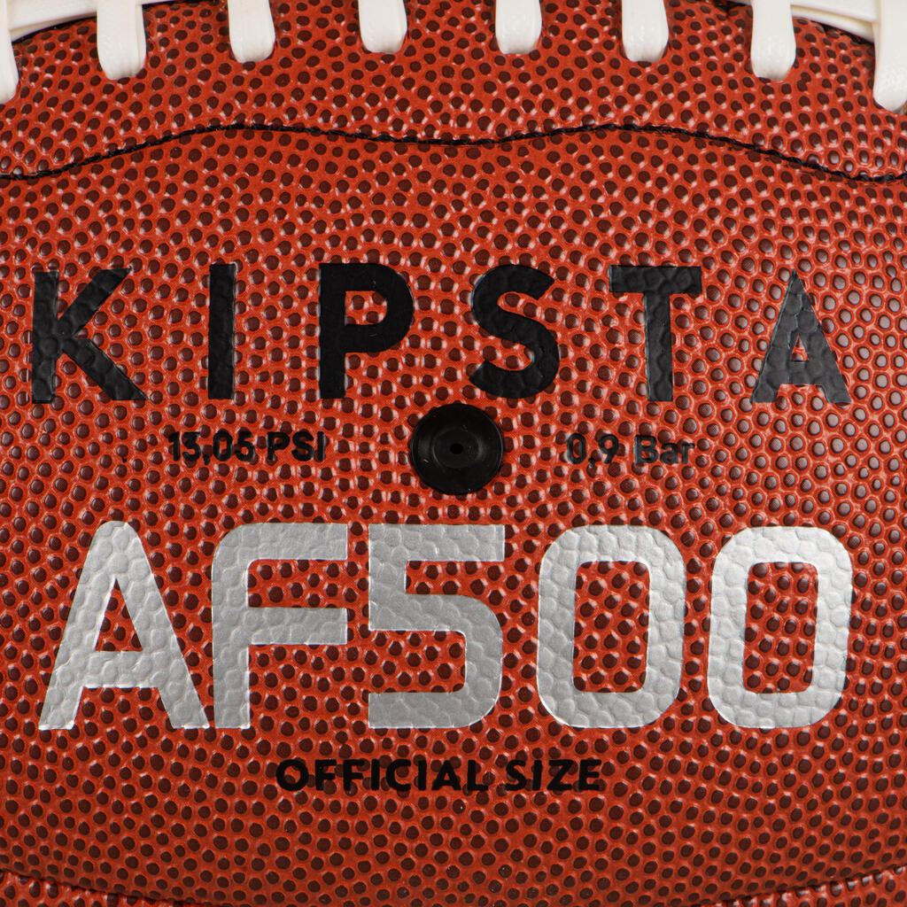 Lopta na americký futbal AF500BOF oficiálna veľkosť hnedá