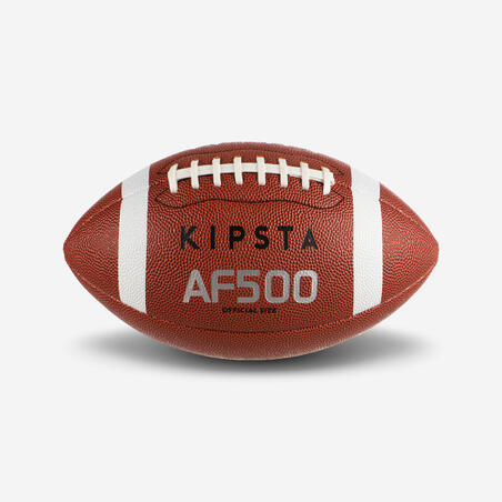 Fotboll för Amerikansk fotboll AF500BOF Officiell storlek Brun 
